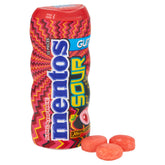 Mentos Sour Gum Strawberry Flavour 10x30g Box